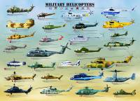 Пазли 1000 елементів Військові вертольоти Eurographics 6000-0088