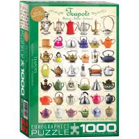 Пазлы 1000 элементов Чайники Eurographics 6000-0599