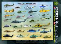 Пазли 1000 елементів Військові вертольоти Eurographics 6000-0088